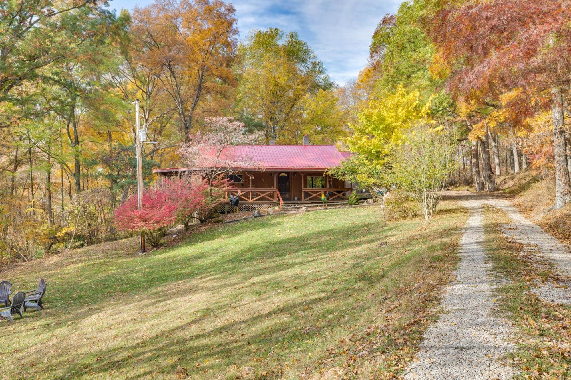 French Lick Getaway With Deck, Grill And Fire Pit! Villa Exterior photo